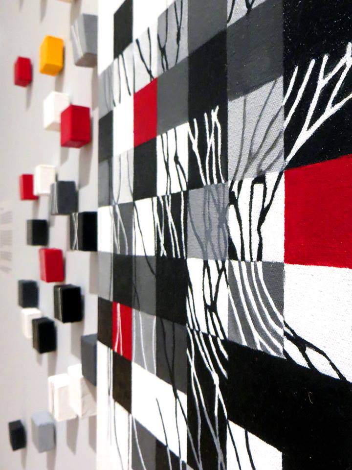 Side Impact - installation view (close-up) 
